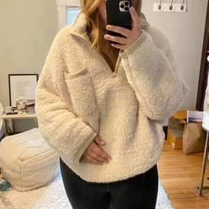 Aerie Sherpa Quarter Zip